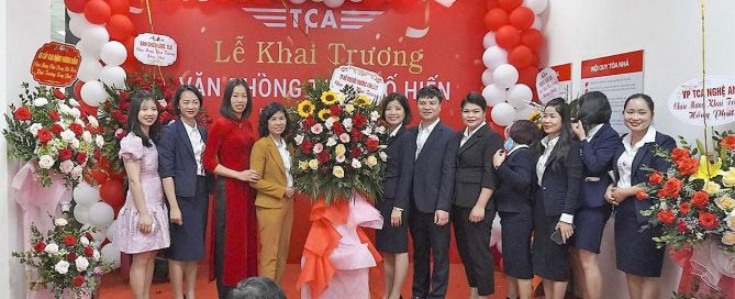 Buổi lễ khai trương văn phòng kinh doanh mới của TCA tại Phố Hiến