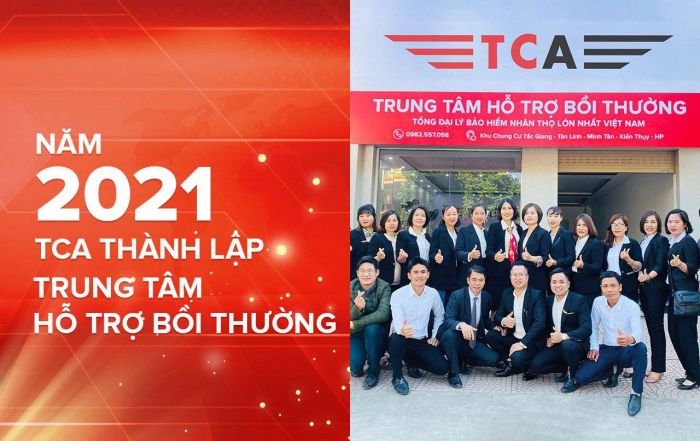 TCA thành lập trung tâm hỗ trợ bồi thường năm 2021