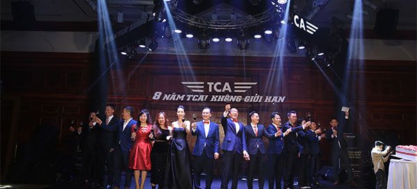 TCA tổ chức đại tiệc VIP Party tại hai miền Nam - Bắc chúc mừng Công ty tròn 8 năm phát triển mạnh mẽ