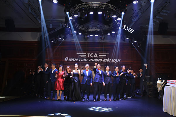 TCA tổ chức đại tiệc VIP Party tại hai miền Nam - Bắc chúc mừng Công ty tròn 8 năm phát triển mạnh mẽ