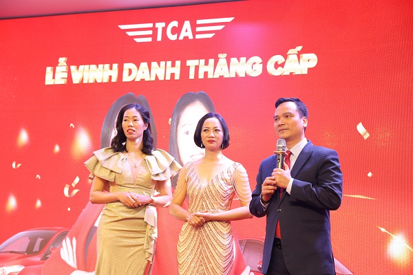 Ông Lê Hoàng Hải - Tổng Giám đốc điều hành TCA chia sẻ tại buổi lễ vinh danh