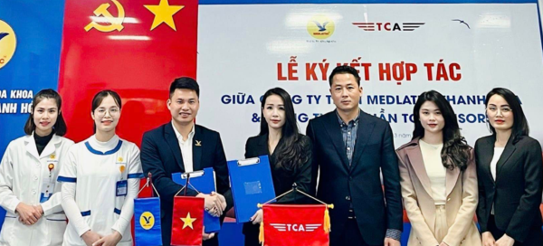 Ký kết hợp tác Medlatec Thanh Hoá TCA tiếp tục hành trình hoàn thành sứ mệnh