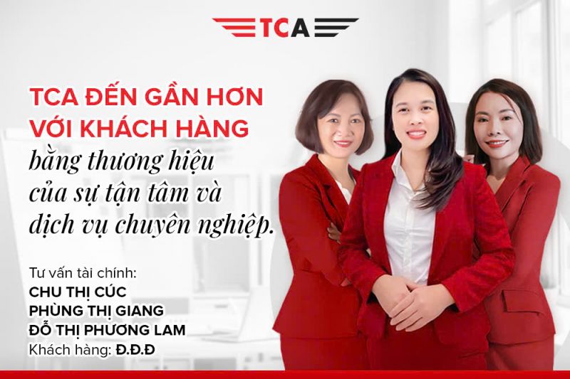 Tư vấn viên tài chính TCA (khu vực Hưng Yên) sẵn sàng đồng hành cùng khách hàng