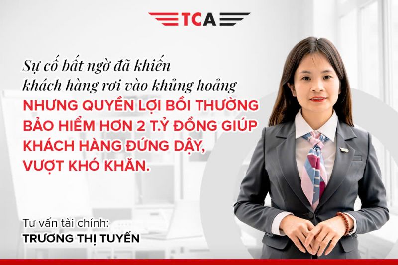 Tư vấn tài chính Trương Thị Tuyến đồng hành cùng khách hàng nhận quyền lợi