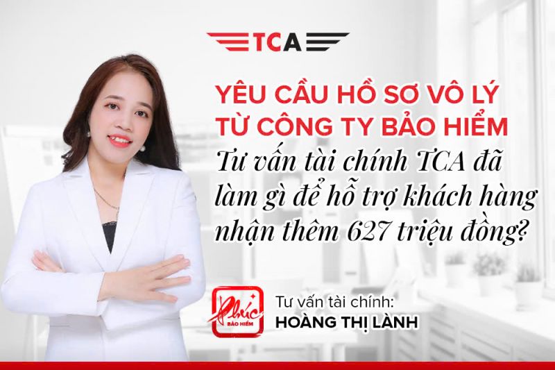 Chị Hoàng Thị Lành hỗ trợ khách hàng nhận quyền lợi thoả đáng!